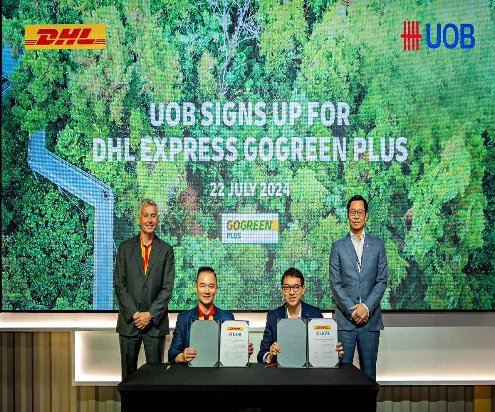 UOB and DHL Express Partner on Sustainable Aviation Fuel  - Supply Chain Tribe by Celerity